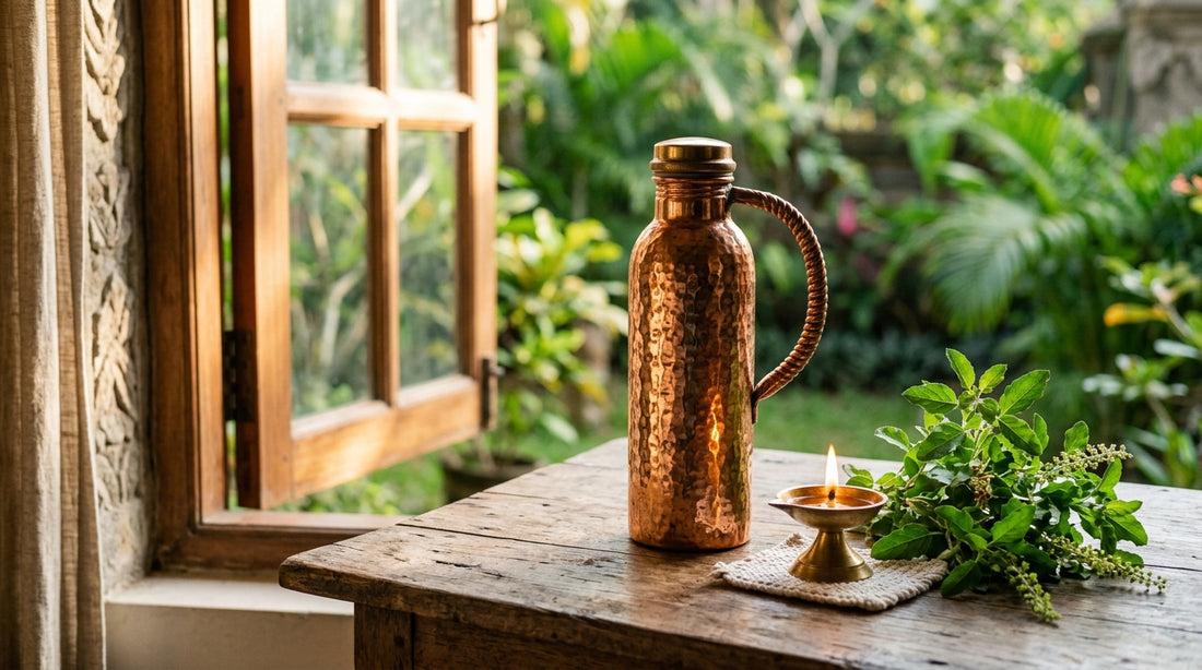 The Ancient Ayurvedic Science Behind Drinking from Copper Vessels