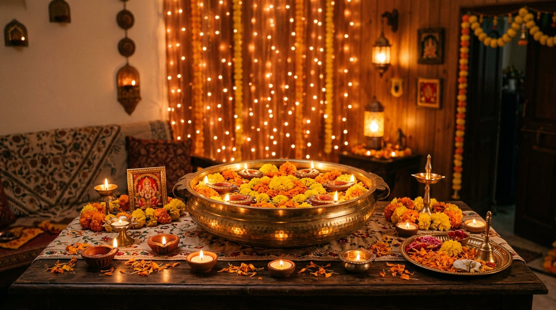 Decorating Your Home for Diwali: A Guide to Brass and Copper Decor