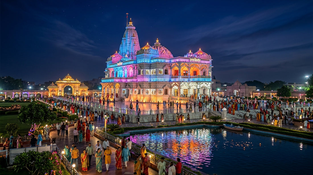 Exploring Prem Mandir: A Masterpiece of White Marble