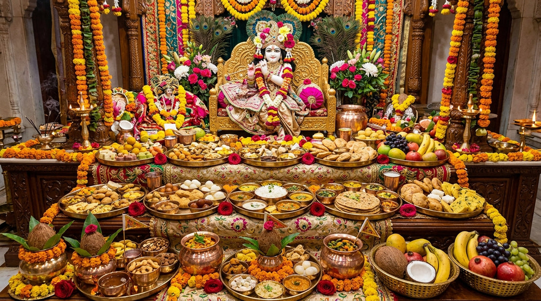 Understanding Chappan Bhog: The 56 Offerings to Lord Krishna