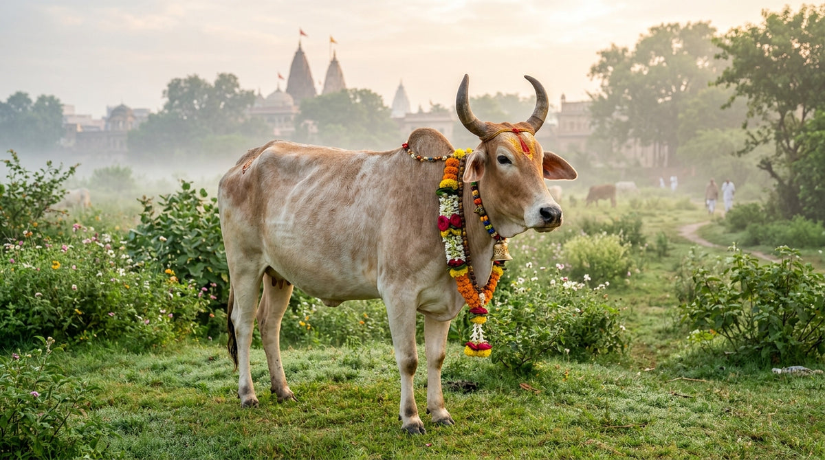 The Spiritual Connection Between Cows and Lord Krishna