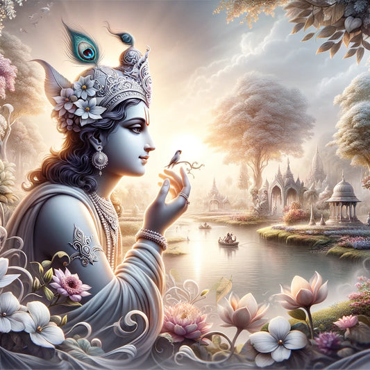 40+ Shri Krishna Quotes & Captions for Instagram