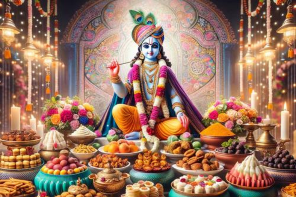What all include in 56 bhog for krishna: chhappan bhog items for lord ...