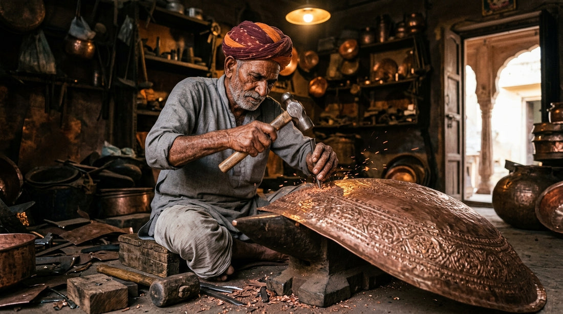 The Art of Copper Crafting in India: A Tradition Preserved