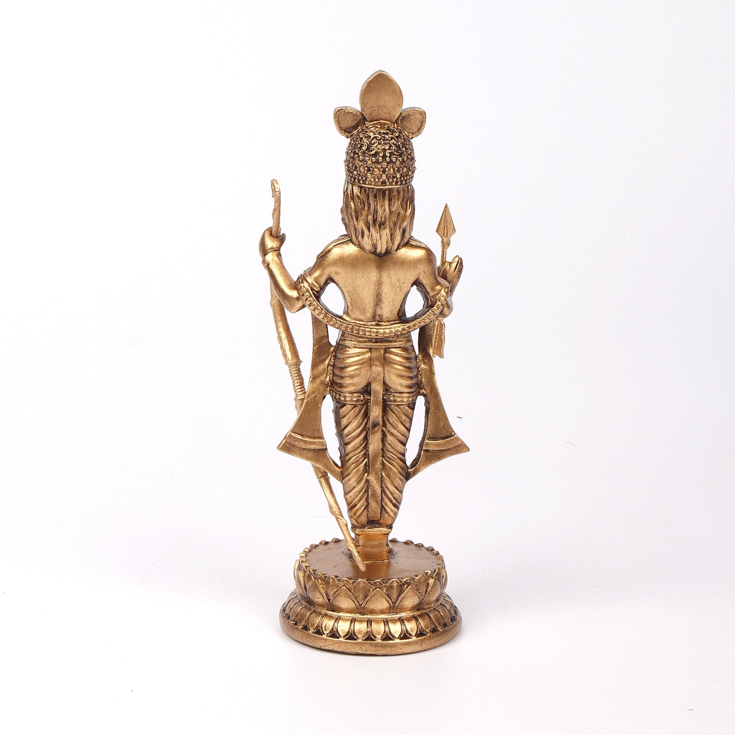 Ram Ji Murti Elegant Lord Ram Murti With Bow And Arrow - 4-inch Handcrafted Statue