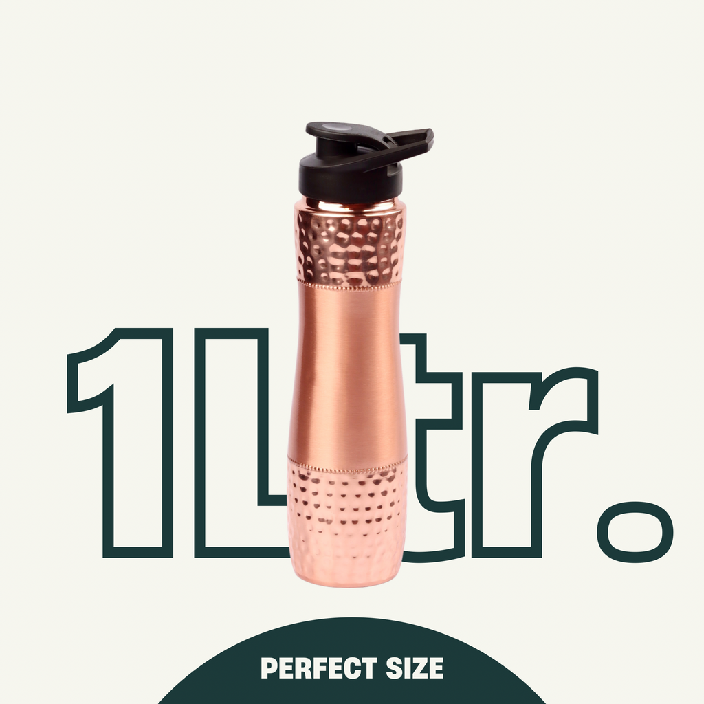 Vedic Copper Water Sipper - 1 Litre